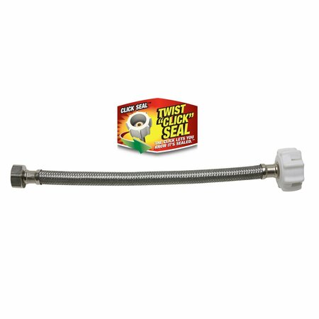 Fluidmaster TOILET SUPPLY LINE 12""L B1T12CS